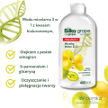 Woda micelarna 3 w 1 z kwasem hialuronowym, olejkiem z pestek winogron, D-pantenolem i gliceryną, oczyszczanie i pielęgnacja twarzy, 400 ml.png